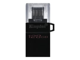 Kingston DataTraveler microDuo G2 - Unidad flash USB - 128 GB - USB 3.2 Gen 1 / micro USB