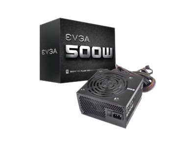 EVGA - Fuente de alimentación (interna) - 80 PLUS - CA 100-240 V - 500 vatios