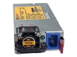HPE Common Slot High Efficiency - Fuente de alimentación - conectable en caliente (módulo de inserción) - 80 PLUS Gold - CA 90-135/180-264 V - 750 vatios