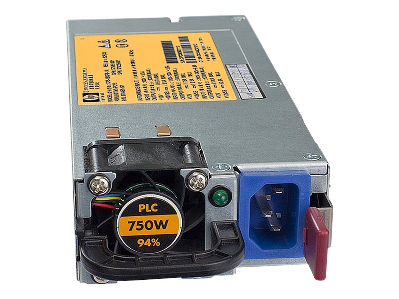 HPE Common Slot High Efficiency - Fuente de alimentación - conectable en caliente (módulo de inserción) - 80 PLUS Gold - CA 90-135/180-264 V - 750 vatios HPE Common Slot High Efficiency - Fuente de alimentación - conectable en caliente (módulo de inserción) - 80 PLUS Gold - CA 90-135/180-264 V - 750 vatios