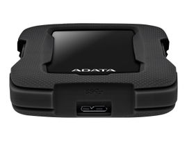 ADATA HD330 - Disco duro - 1 TB - externo (portátil) - USB 3.1 - AES de 256 bits - negro