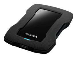 ADATA HD330 - Disco duro - 1 TB - externo (portátil) - USB 3.1 - AES de 256 bits - negro