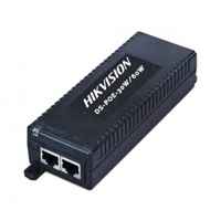 Hikvision -  Inyector POE 30W - 100mt. 1 RJ45 - 10/100/1000 Mbps - Cable de poder no incluido
