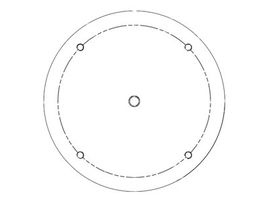 Hikvision -  Adaptador para tripode - DS-2907ZJ