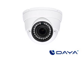 CAMARA HD DOMO DAYA HDW1100RN-VF HDCVI / 720P / 2.7-12MM / 30M IR / IP67 / METALICA / 12VCD
