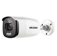 Hikvision - Surveillance camera - DS-2CE12DFT-FC-3.6mm - Vision a color de noche - 2 Megapixel - Full time color - Up to 40 m white light distance - IP67 - 4 in 1 video output