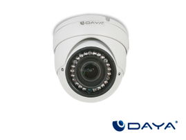 CAMARA HD DOMO DAYA HDW1200R-VF HDCVI / 2MP-1080P / 2.7-12MM / 30M IR / IP67 / METALICA / 12VCD