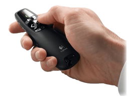 Logitech Wireless Presenter R400 - Control remoto para presentaciones - RF