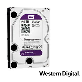 DISCO DURO DD 2TB SATA WD PURPLE WD20PURZ 24/7 OPTIMIZADO PARA VIDEOVIGILANCIA SATA III 6GB/S COMPATIBLE CON DVR Y NVR DE CUALQUIER MARCA
