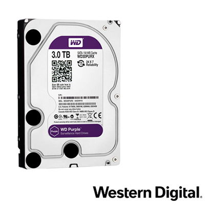 WD Purple WD30PURZ - Disco duro - 3 TB - interno - 3.5
