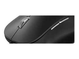 Microsoft Ergonomic Mouse - Ratón - ergonómico - óptico - 5 botones - cableado - USB 2.0 - negro