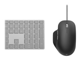 Microsoft Ergonomic Mouse - Ratón - ergonómico - óptico - 5 botones - cableado - USB 2.0 - negro