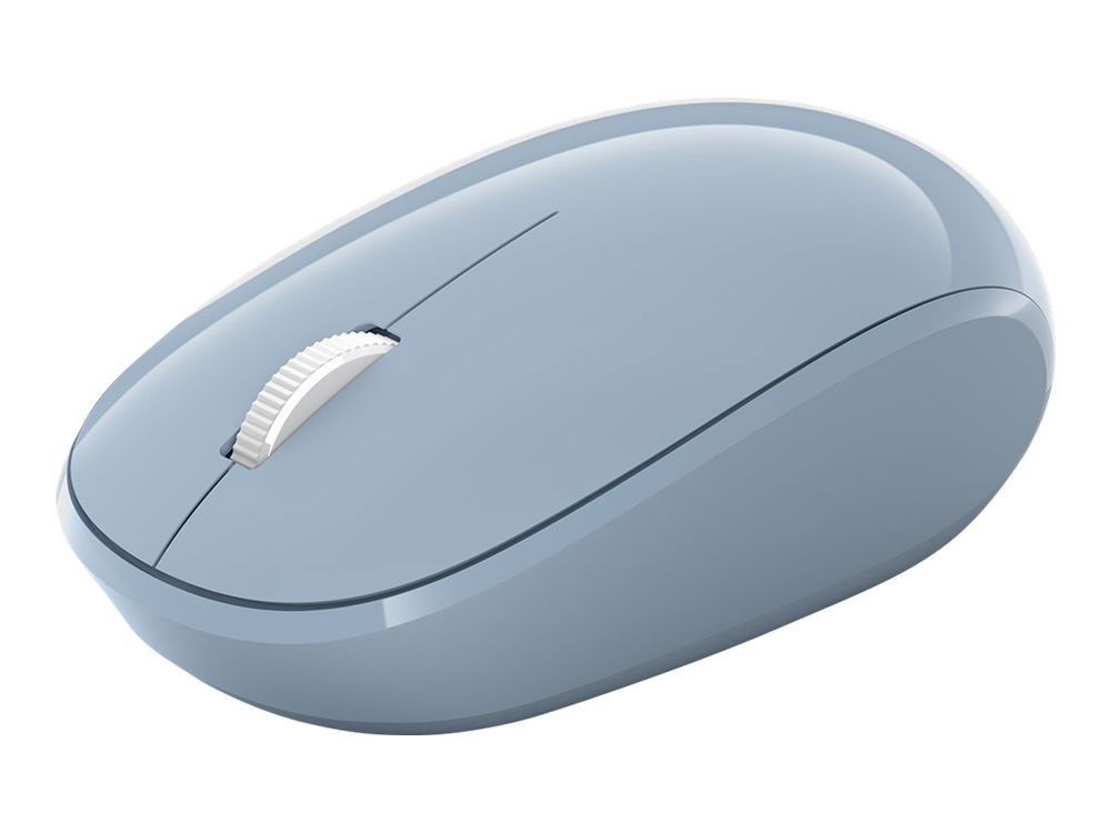 Microsoft Bluetooth Mouse - Ratón - óptico - 3 botones - inalámbrico - Bluetooth 5.0 LE - azul pastel