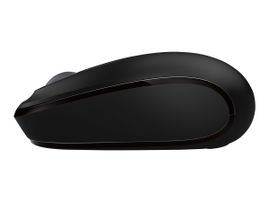 Incase Wireless Mobile Mouse 1850 - Designed by Microsoft - ratón - diestro y zurdo - óptico - 3 botones - inalámbrico - receptor inalámbrico USB - negro