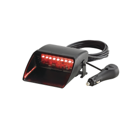 Luz interior Viper S2 sencilla, bicolor, rojo/azul, 12 LED, 23 patrones, incluye adaptador para encendedor