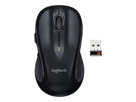 Logitech M510 - Ratón - diestro - laser - 7 botones - inalámbrico - 2.4 GHz - receptor inalámbrico USB - para Core Innovations CLT136401