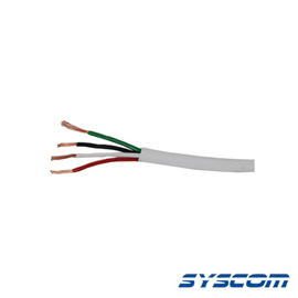 Cable por metro para Alarma, Color Blanco, Multifilar, Aprobado Bajo la Norma UL, Calibre 22. ( Hasta agotar existencias ) Cable por metro para Alarma, Color Blanco, Multifilar, Aprobado Bajo la Norma UL, Calibre 22. ( Hasta agotar existencias )