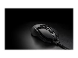 Logitech Wireless Gaming Mouse G903 LIGHTSPEED with HERO 25K sensor - Ratón - diestro y zurdo - óptico - 11 botones - inalámbrico, cableado - 2.4 GHz - receptor inalámbrico USB