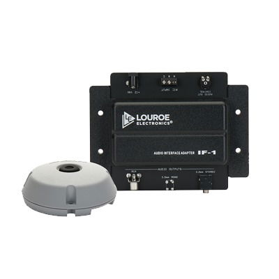 Kit de monitoreo de una zona que incluye el micrófono VerifactA y la interface IF1 Kit de monitoreo de una zona que incluye el micrófono VerifactA y la interface IF1