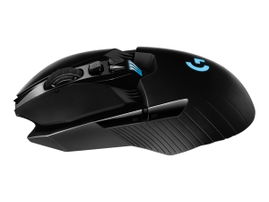 Logitech Wireless Gaming Mouse G903 LIGHTSPEED with HERO 25K sensor - Ratón - diestro y zurdo - óptico - 11 botones - inalámbrico, cableado - 2.4 GHz - receptor inalámbrico USB