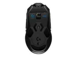 Logitech Wireless Gaming Mouse G903 LIGHTSPEED with HERO 25K sensor - Ratón - diestro y zurdo - óptico - 11 botones - inalámbrico, cableado - 2.4 GHz - receptor inalámbrico USB