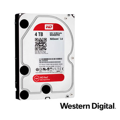 DD DISCO DURO 4 TB SATA WD RED WD40EFRX 5400 RPM CACHE 64 MB ESPECIAL PARA ALMACENAMIENTO Y NAS