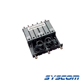 Duplexer SYSCOM en VHF, 6 Cav. 160-174 MHz, 50 Watt, 5 MHz Sep. Rechazo de Banda, BNC Hembras. Duplexer SYSCOM en VHF, 6 Cav. 160-174 MHz, 50 Watt, 5 MHz Sep. Rechazo de Banda, BNC Hembras.