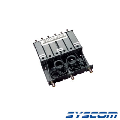Duplexer SYSCOM en VHF, 6 Cav. 160-174 MHz, 50 Watt, 5 MHz Sep. Rechazo de Banda, BNC Hembras. Duplexer SYSCOM en VHF, 6 Cav. 160-174 MHz, 50 Watt, 5 MHz Sep. Rechazo de Banda, BNC Hembras.