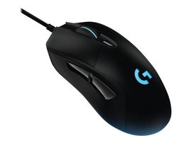 Logitech Gaming Mouse G403 HERO - Ratón - óptico - 6 botones - cableado - USB - negro