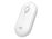 Logitech Pebble M350 - Ratón - óptico - 3 botones - inalámbrico - Bluetooth, 2.4 GHz - receptor inalámbrico USB - blanco