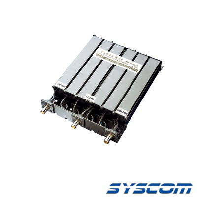 Duplexer SYSCOM en UHF, 6 Cav. 490-520 MHz, 50 Watt, 5 MHz Sep. Rechazo de Banda, BNC Hembras. Duplexer SYSCOM en UHF, 6 Cav. 490-520 MHz, 50 Watt, 5 MHz Sep. Rechazo de Banda, BNC Hembras.