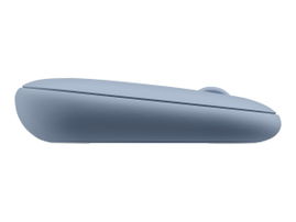 Logitech Pebble M350 - Ratón - óptico - 3 botones - inalámbrico - Bluetooth, 2.4 GHz - receptor inalámbrico USB - gris azulado