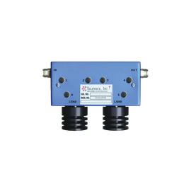 Aislador Doble para 806-960 MHz, 70 dB de Aislamiento, Ajustable en ± 6 MHz, hasta 100 Watt.
