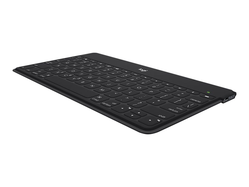 Logitech Keys-To-Go - Teclado - Bluetooth - impermeable - negro