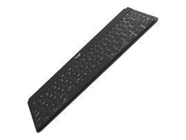 Logitech Keys-To-Go - Teclado - Bluetooth - impermeable - negro
