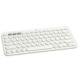 Logitech K380 Multi-Device Bluetooth Keyboard - Teclado - inalámbrico - Bluetooth 3.0 - QWERTY - español - blanco hueso