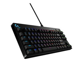 Logitech G Pro Mechanical Gaming Keyboard - Teclado - retroiluminación - USB - interruptor: GX Blue Clicky - negro
