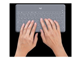 Logitech Keys-To-Go - Teclado - Bluetooth - piedra