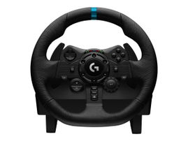 Logitech G923 Racing - Juego de volante y pedales - cableado - para PC, Sony PlayStation 4, Sony PlayStation 5