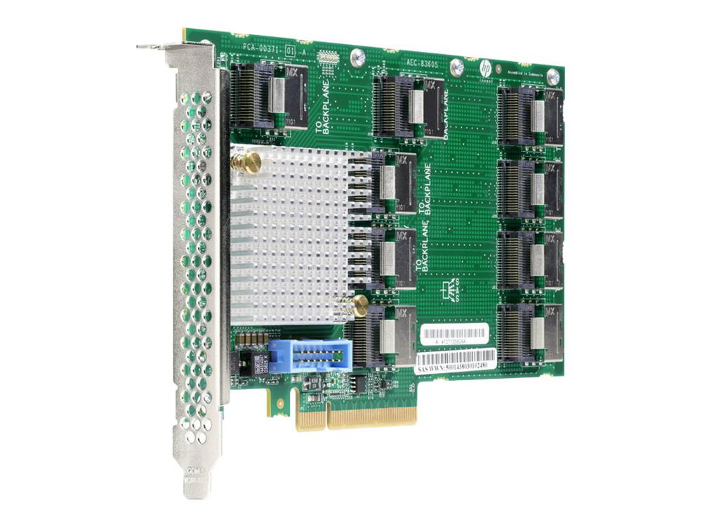 HPE - Tarjeta de actualización del controlador de almacenamiento - 26 Canal - SATA 6Gb/s / SAS 12Gb/s - PCIe - para ProLiant ML350 Gen9, ML350 Gen9 Base, ML350 Gen9 Entry, ML350 Gen9 Performance HPE - Tarjeta de actualización del controlador de almacenamiento - 26 Canal - SATA 6Gb/s / SAS 12Gb/s - PCIe - para ProLiant ML350 Gen9, ML350 Gen9 Base, ML350 Gen9 Entry, ML350 Gen9 Performance