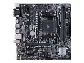 ASUS PRIME A320M-K - Placa base - micro ATX - Socket AM4 - AMD A320 Chipset - USB 3.0 - Gigabit LAN - Tarjeta gráfica (CPU necesaria) - HD Audio (8-canales)