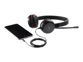 Jabra Evolve 30 II MS stereo - Auricular - en oreja - cableado - USB, conector de 3,5 mm - Certificado para Skype Empresarial