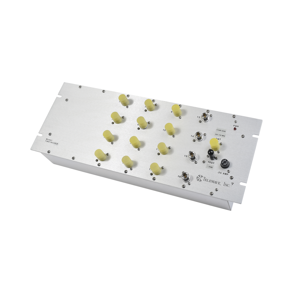 Multiacoplador TELEWAVE, 132-174 MHz 16 Canales, 115 Vcc./13.8 Vcc.