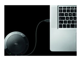 Jabra SPEAK 510 MS - Altavoz de escritorio VoIP - Bluetooth - inalámbrico - USB - Certificado para Skype Empresarial Jabra SPEAK 510 MS - Altavoz de escritorio VoIP - Bluetooth - inalámbrico - USB - Certificado para Skype Empresarial
