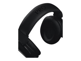 Logitech G Pro X with Blue VO!CE Technology - Auricular - tamaño completo - cableado - conector de 3,5 mm - aislamiento de ruido - negro