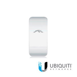 NanoStation airMAX locoM5 CPE,  hasta 150 Mbps, frecuencia 5 GHz (5170-5875 MHz) con antena integrada de 13 dBi