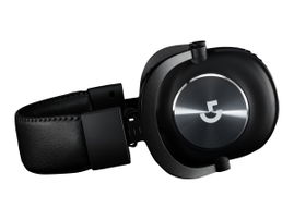 Logitech G Pro X with Blue VO!CE Technology - Auricular - tamaño completo - cableado - conector de 3,5 mm - aislamiento de ruido - negro