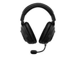 Logitech G Pro X with Blue VO!CE Technology - Auricular - tamaño completo - cableado - conector de 3,5 mm - aislamiento de ruido - negro