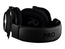 Logitech G Pro X with Blue VO!CE Technology - Auricular - tamaño completo - cableado - conector de 3,5 mm - aislamiento de ruido - negro