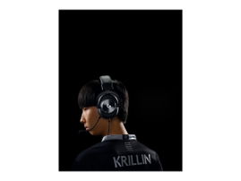 Logitech G Pro X with Blue VO!CE Technology - Auricular - tamaño completo - cableado - conector de 3,5 mm - aislamiento de ruido - negro